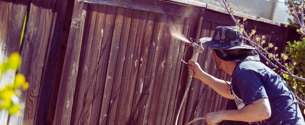 How To Stain A Fence With Sprayer