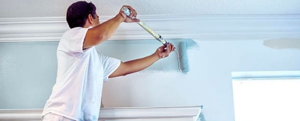 How To Spray Paint Interior Walls And Ceilings 